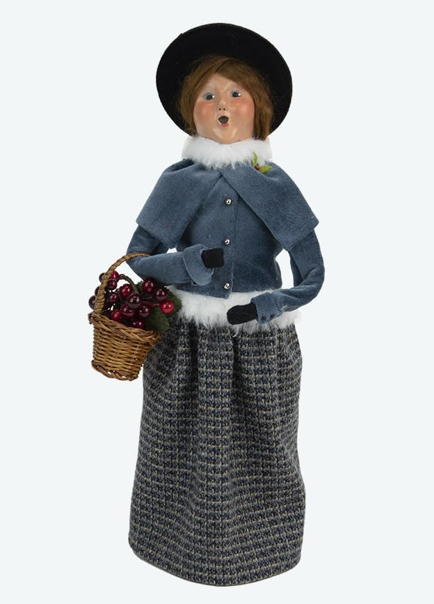 Byers Choice Davis Family Woman Caroler 1243W from The Caroling Families Collection (New 2024)