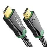 UGREEN HDMI Cable 4K HDMI 2.0 Cord Braided High Speed 18Gbps, HDR 4K 60Hz, Ethernet Compatible for Xbox, PS3 PS4, Blu Ray DVD Player, Samsung LG HDTV, HP Computer Monitor (10ft)