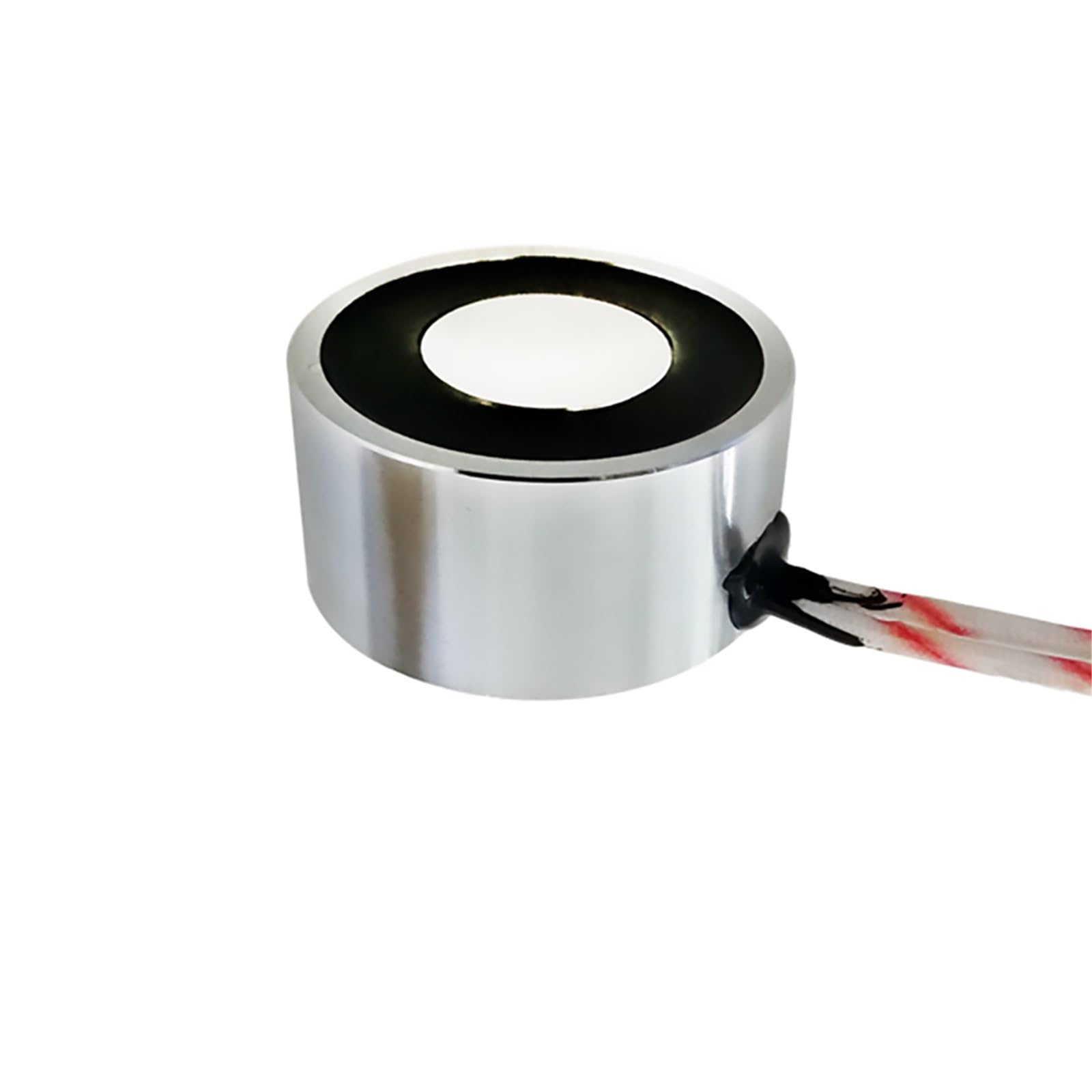 H5025 12V/24V DC Magnetheber Elektromagnet, 350N Tragkraft, Gusseisen, 50mm Durchmesser x 25mm Höhe, 1 Stück(H5025-12v)