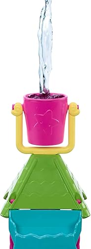 Miniatura 3 de Barbie -Juguetes, muñeca de patrón y parque acuático con tobogán de agua de trabajo, juguete de pulverización de agua para cachorros, más de cinco