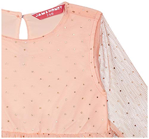 Image of Amazon Brand - Jam & Honey Baby-Girl's Polyester Skater Knee-Length Dress