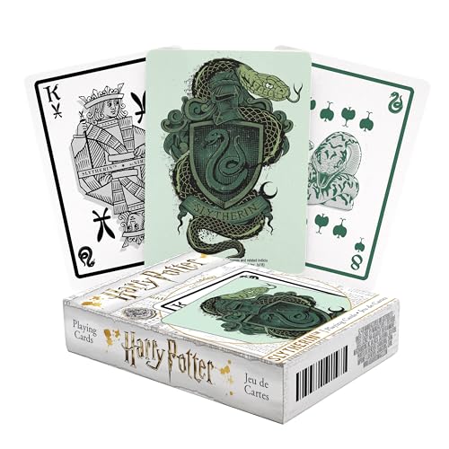 Baraja de Cartas Harry Potter Slytherin Póker