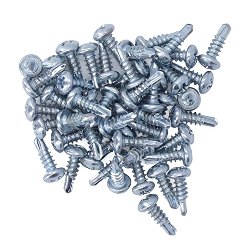 Tornillos de cabeza redonda 50 piezas 4.2x13mm para madera miniatura 1