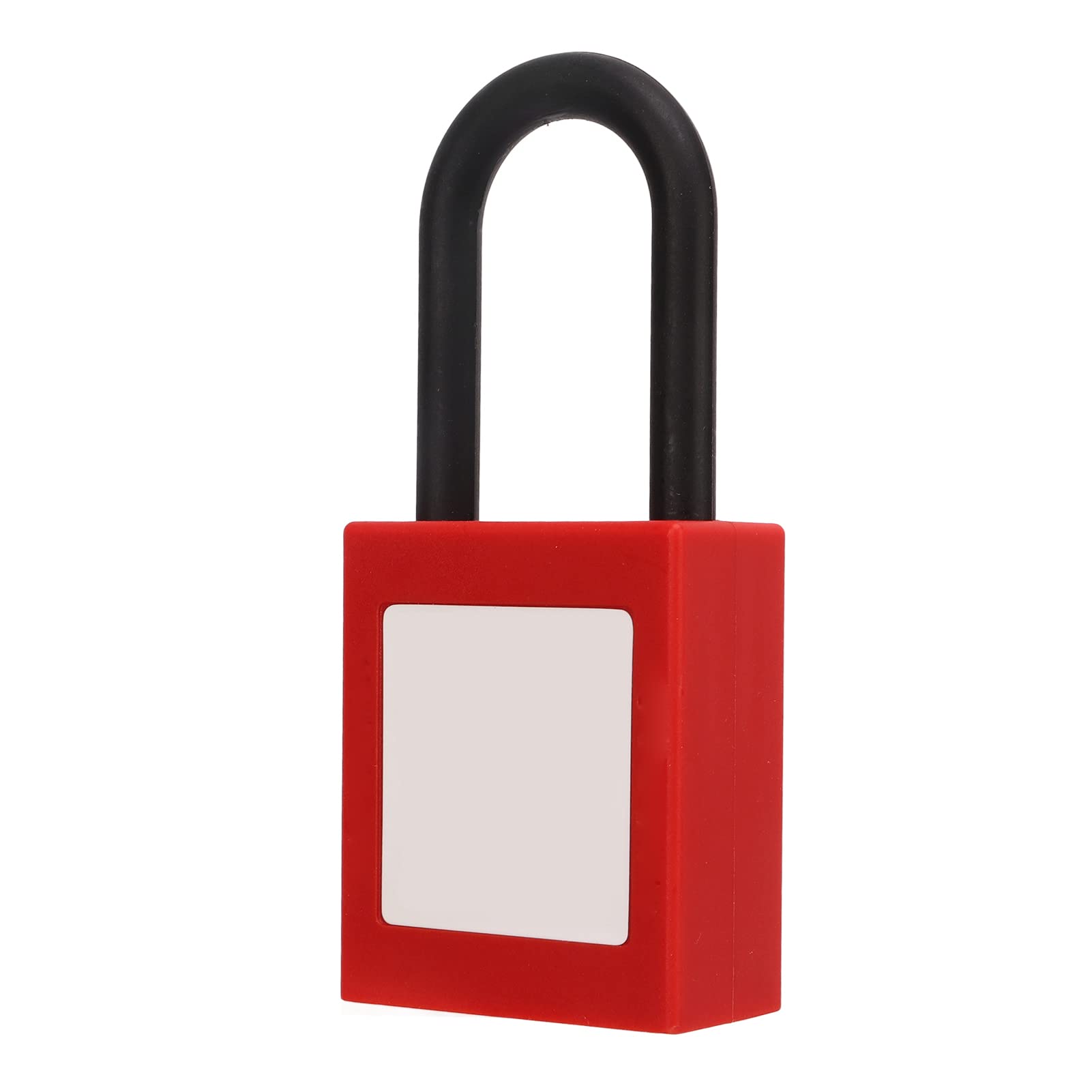 Fabater 10 szt. Zestaw Zamków Lockout Tagout, Zestaw Kłódek Bezpieczeństwa z izolacją nylonową do Przemysłowych urządzeń Chemicznych do Zasilania energią elektryczną, Blokady Kabla Zabezpieczającego z