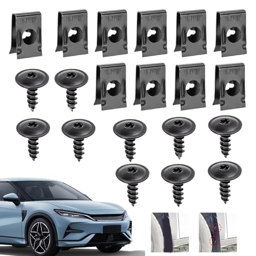 U-Klammern Und Schrauben Set Für Auto,Auto U-Muttern Und Schraubenclips | Metallische Befestigungszubehöre Korrosionsbeständig Für Armaturenbrett Fahrzeuge Wie LKW Wohnmobile Limousinen U-Klammern Und Schrauben Set Für Auto,Auto U-Muttern Und Schraubenclips | Metallische Befestigungszubehöre Korrosionsbeständig Für Armaturenbrett Fahrzeuge Wie LKW Wohnmobile Limousinen