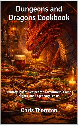  Dungeons and Dragons Cookbook: Fantasy Tavern Recipes for Adventurers, Game Nights, and Legendary Feasts (English Edition)