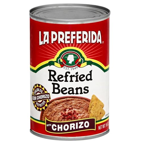 Image of La Preferida Refried Beans (Authentic Black, Authentic Pinto, Spicy Chipoltle, & Chorizo) (3ea / 16oz) Variety Pack
