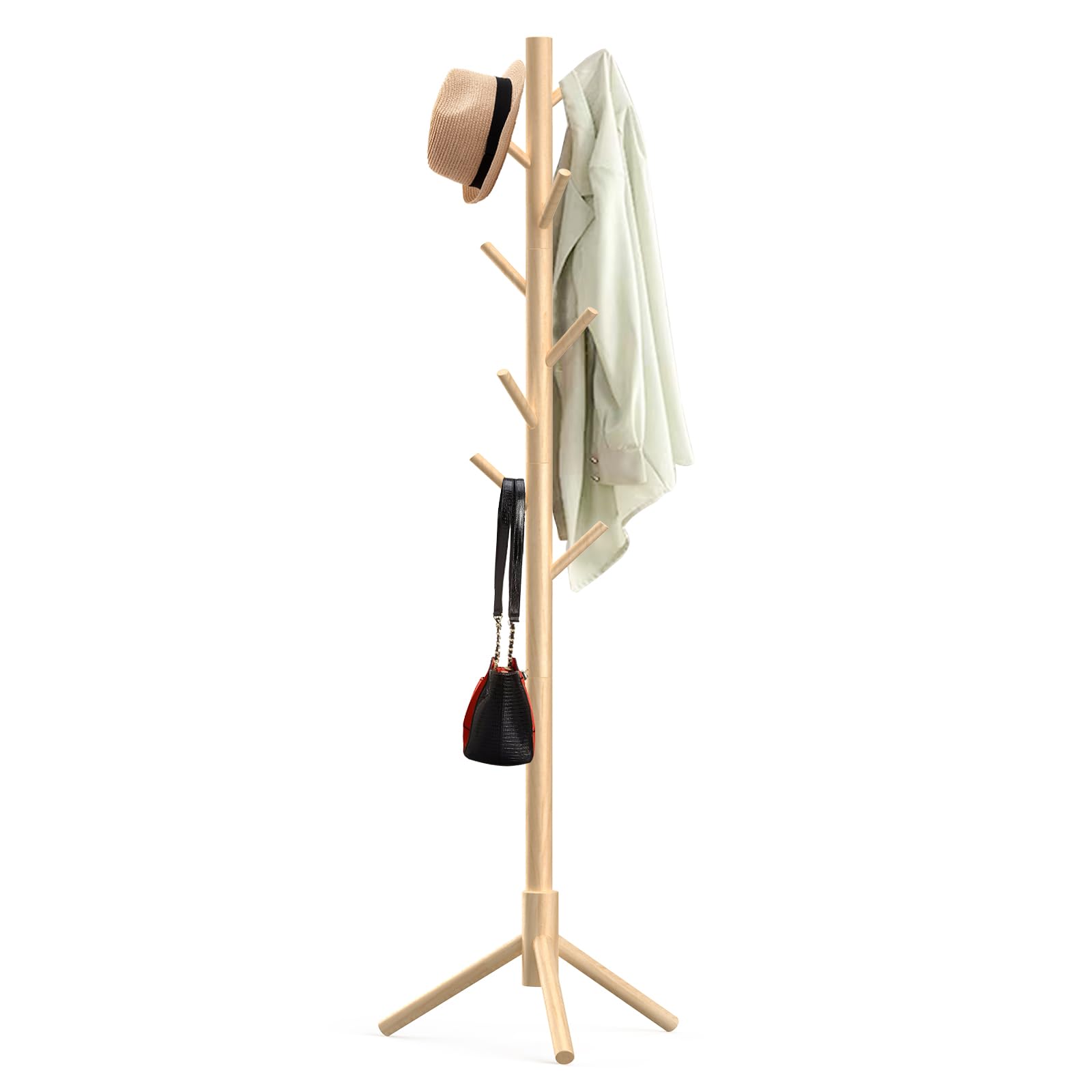 kasunpul porte-manteau enfant bois 8