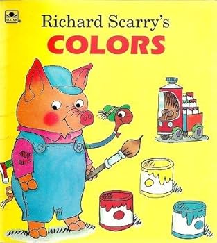 Paperback Scarry/Learn Colors Lil Lk Lk (A Golden Little Look-Look Book) Book
