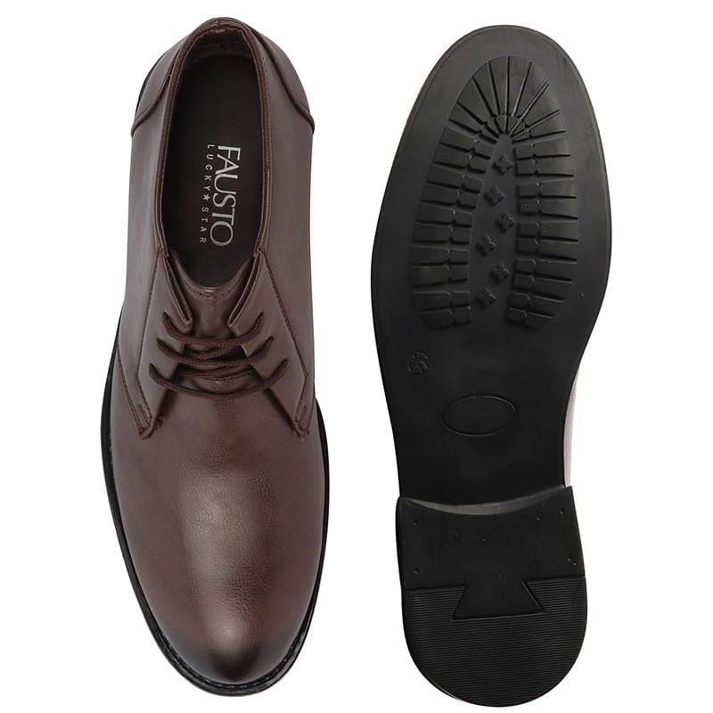 Image of FAUSTO Men's Lace Up Boots