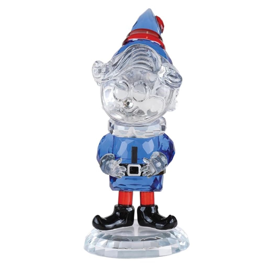 Old World Christmas Hermey Crystal Figurine