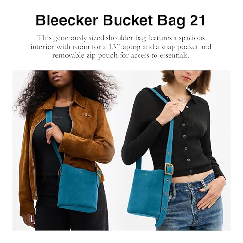 Coach Bleecker Bucket Bag 21, 1Z/Sea Blue2