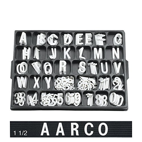 Single Tab Changeable Letters in Helvetica Size: 1.5