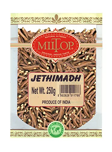 Image of Miltop Jethimadh Mulethi whole /Yastimadu whole, 250g