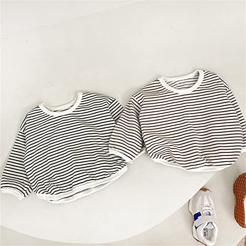 Betadog Toddler Sweatshirts Boy Long Sleeve Shirts Cotton Casual Halloween Tops Tees Printed (Coffee, 6-12 Months)4