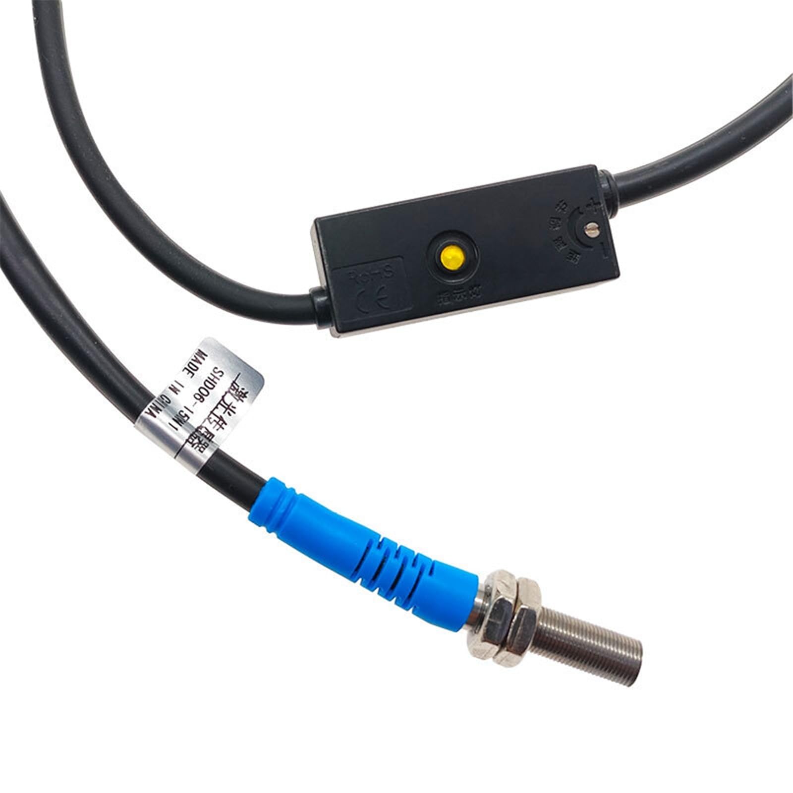 1 szt. Mikroczujnik dyfuzyjny 24V indukcyjny przełącznik fotoelektryczny M3M4M5M6M8(D04-50P1)