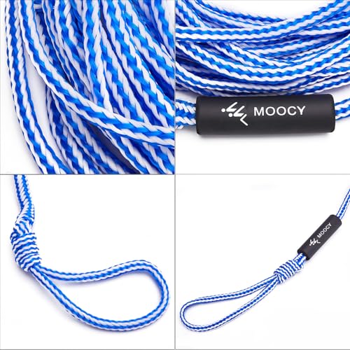 Corde de remorquage avec bouée flottante en mousse, corde de remorquage pour tubes remorquables pour bateau, surf de réveil, ski nautique, 1 pièce de 18 m – vue 7