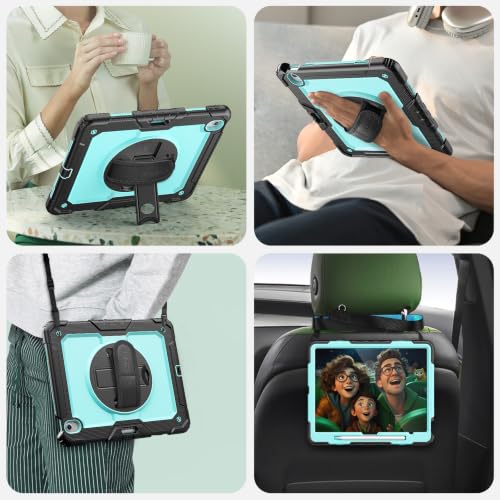 Image of SEYMAC Case for iPad Air 13 Inch M4 /M3 /M2 (2026 /2025 /2024), Light Blue