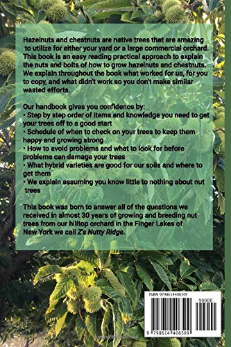 image for THE HAZELNUT AND CHESTNUT HANDBOOK: All you need to know to grow hazel