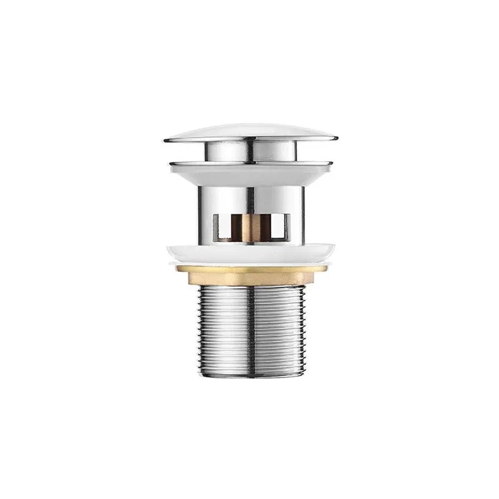 Basin Sink Drain Pop Up Stopper Push Button Bathroom Faucet Accessories For Bathtub(Color 2)