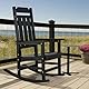 VEVOR Schaukelstuhl für die Veranda, HIPS-Schaukelstuhl für den Außenbereich, Schaukelstuhl für die Terrasse mit hoher Rückenlehne und glatten Armlehnen, trägt bis zu 180 kg, für Garten, Balkon