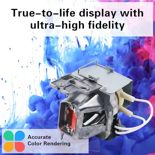 Image of BL-FU245A Replacement Projector Lamp Bulb for Optoma HD39HDR GT1080HDR EH412ST EH412 W412 X412 Projector Lamp with Housing