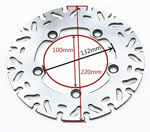 Motorcycle Rear Brake Disc Disc Rotor for Yamaha YZF R1 2004-12 YZF R6 2003-14 YZF R1 R6