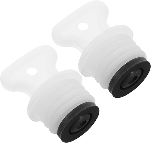 NOLITOY Tapón de botella de agua caliente, 2 tapones pequeños de plástico para bolsas de agua caliente, tapón de saco de agua caliente de 1.4 in,