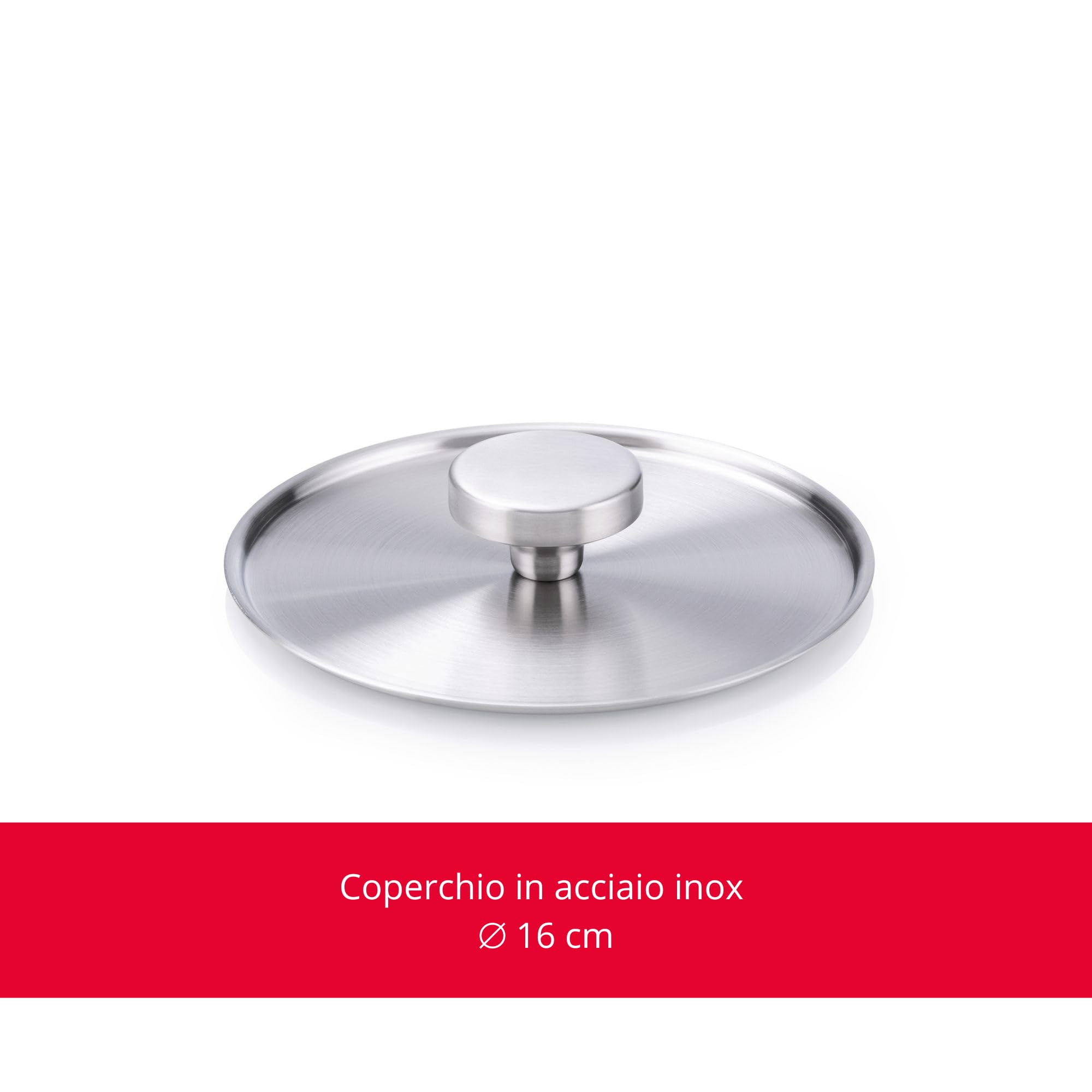 Masterpro by Alessi, Set di Pentole "Bones" in Acciaio Inox | 7 Pezzi, Compatibile con Induzione, Casseruole e Padelle con Coperchi, Lavabili in Lavastoviglie