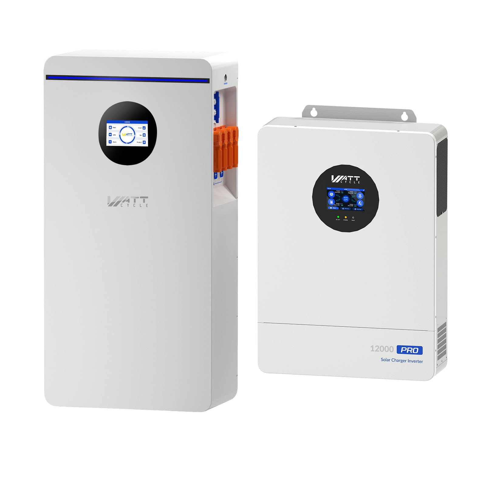 WattCycle 48V 12kW Split Phase Hybrid Inverter &amp; 15.36kWh Battery System