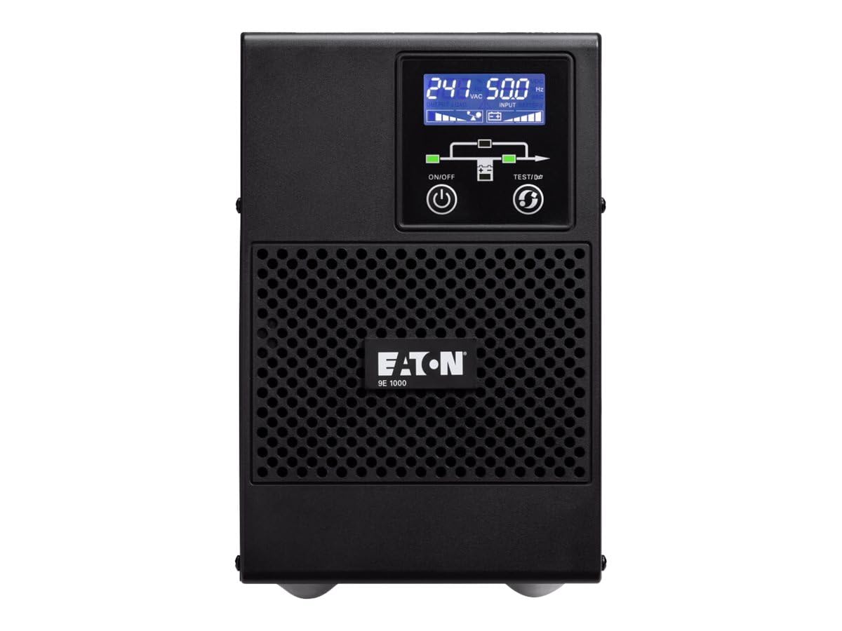 UPS|Eaton|800 Watts|1000 VA|Online DoubleConvertion|Desktop/Pedestal|9E1000I