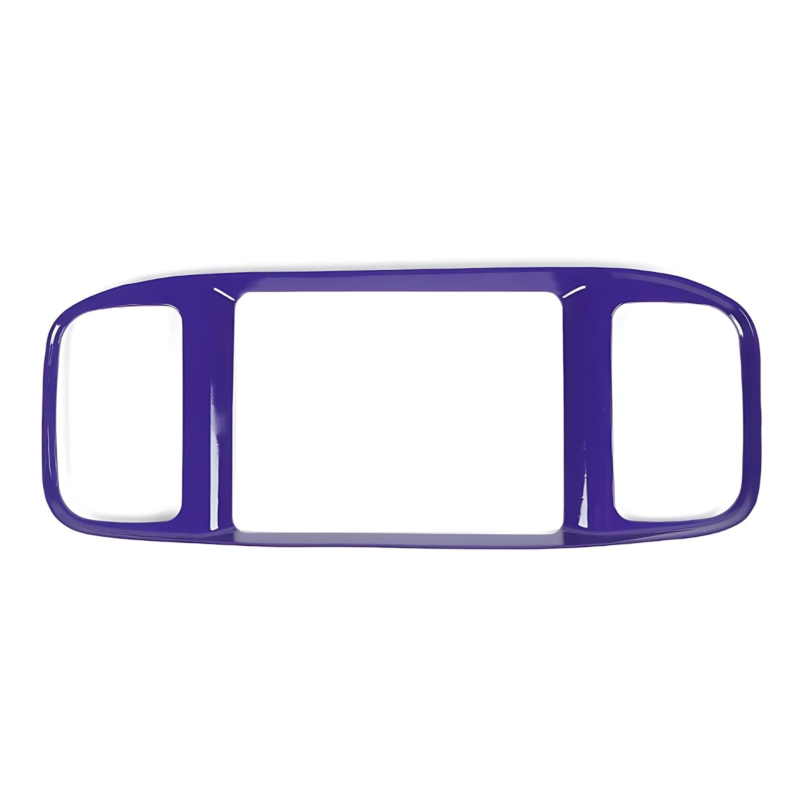 Center Air Vent Cover Trim Compatible with Dodge for Charger 2015-2023 Car Center Air Vent Trim Frame Air Outlet Decorative Cover Sticker