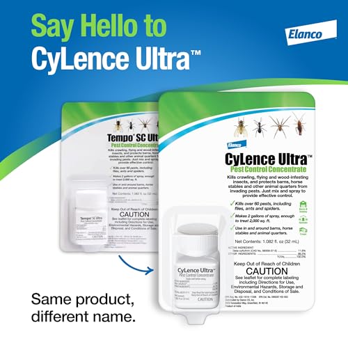 Elanco CyLence Ultra Pest Control Concentrate Indoor & Outdoor Insecticide | Kills Over 60 Pests | 32 mL Bottle - Image 4
