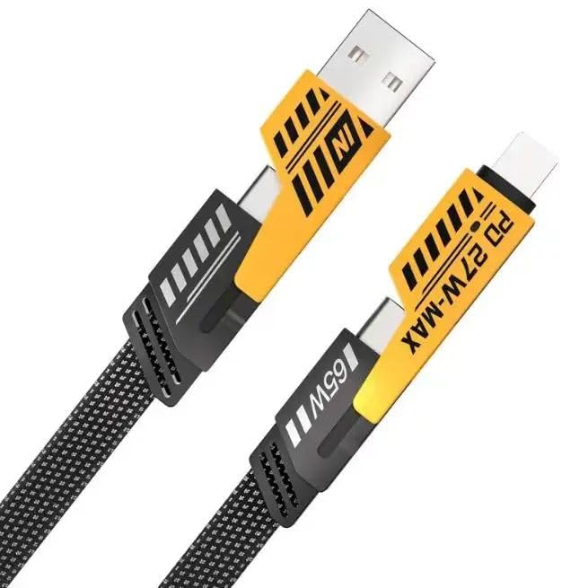 Aryas 4-in-1 Nylon Braided 1 Meter Cable (B0D9R6QPQ2) Amazon Price History, Amazon Price Tracker