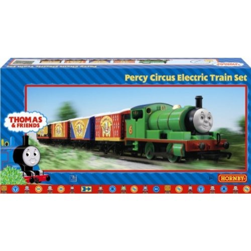 Hornby Thomas & Friends (Electric) - Percy Circus Train Set