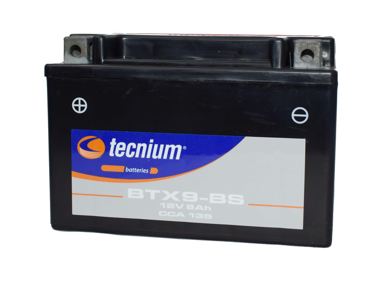 Tecnium - Batteria BTX9-BS da 12 V, 8 A