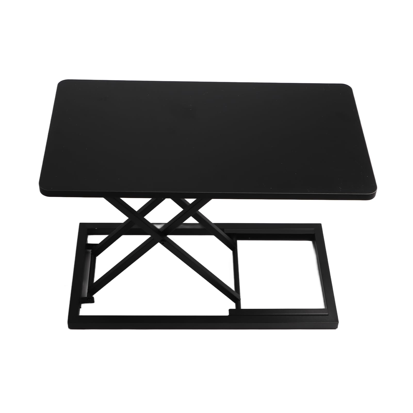 Naroote Tavolo per Computer in Piedi, Altezza Stabile Regolabile (BLACK)