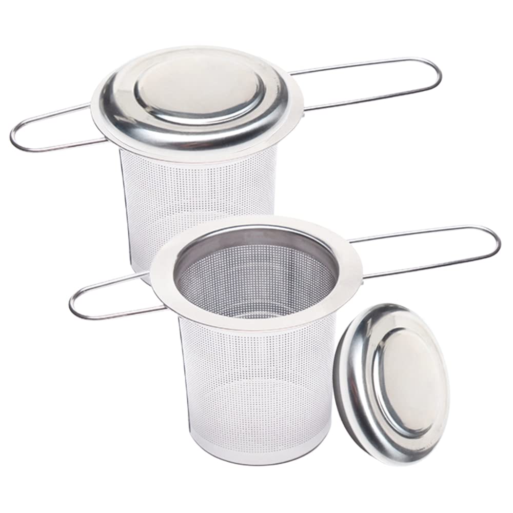 Accessorio Tè Fai Da Te Colino Per Tisane 2 Pezzi Infusore Tè Filtro Tè Tazza In 304 Filtro The Infusione Con Infusore Per Tazza Teiera
