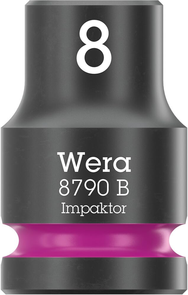 Wera 9724 Depósito de espuma juego de carraca 8010 B Zyklop Comfort Set 1, 3/8", 16 piezas