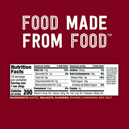 Larabar Fruit and Nut Bar, Cinnamon Roll, Gluten Free, Vegan, 16 ct, 25.6 oz - Thumbnail 3