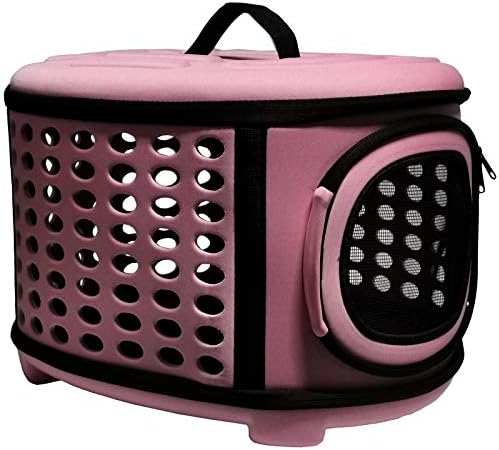 Collapsible Cat Carrier Hard, Travel Pet Carriers Bag for Small D...
