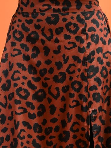 Image of KOTTY Women's Solid and Printed Skirts - A-Line || Pencil || Midi || Maxi || Knee-Length || Flared || Asymmetric Styles for Chic and Comfortable Fashion