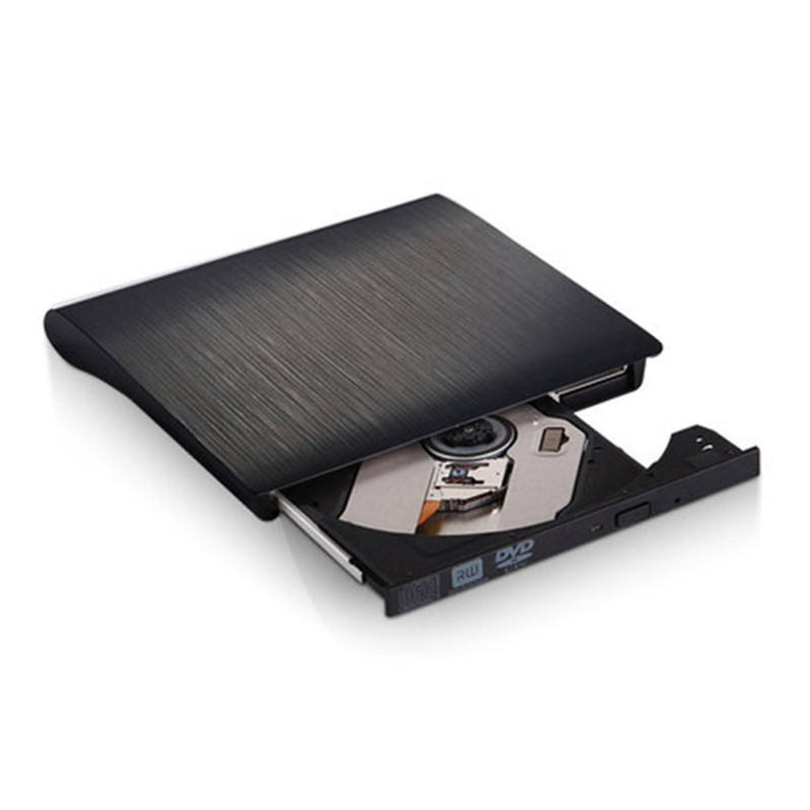 Dcdcd One Color Usb3.0 Ultra-Slim Portable External Dvd Cd +/-Rw Burner Reader Drive Plug And Play