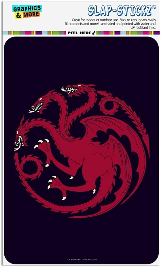 Game of Thrones Targaryen Sigil Home Business Office Sign