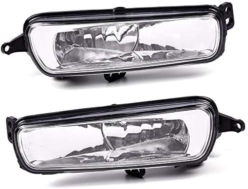 G-PLUS Front Bumper Fog Light W/Blubs Compatible with Ford Focus S SE ST Titanium 2015-2018/ Focus SEL 2017-2018 F1EZ15200A F1EZ15201A Driving Fog Lamp Accessories neblineros para autos delantero