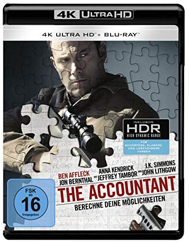 The Accountant (4K Ultra-HD + 2D-Blu-ray) (2-Disc Version)