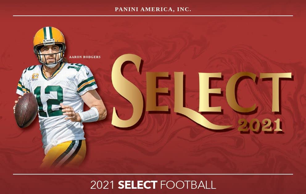 2021 Select Football NFL Blaster Box - 24 Trading Cards - Exclusive Red & Blue Prizm Die-Cuts