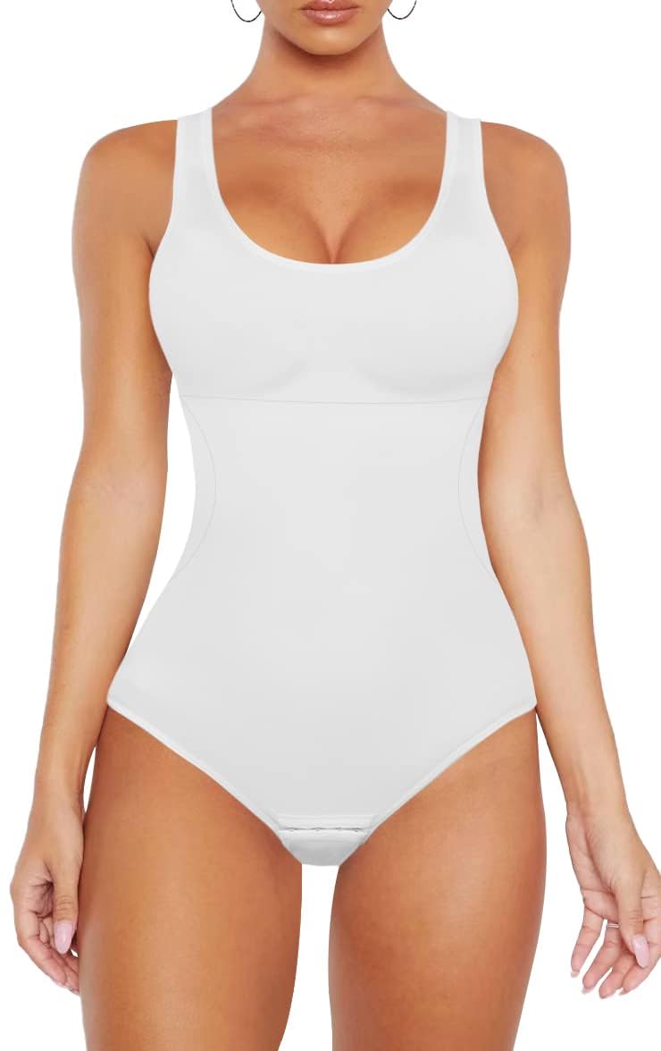 VVX Bodysuit for Women - Tummy Control Seamless Tops Compression Butt Lifting Shapewear Bodysuits