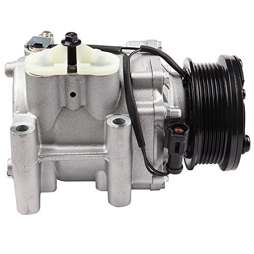Image of SCITOO AC Compressor fit for Jaguar for S-Type 4.2L 2003-2008 | Fast Cooling, Ultra Low Noise (≤72 dB)Air Conditioner Compressor with Clutch, Easy Installation, DW77549 2011006AM 78549