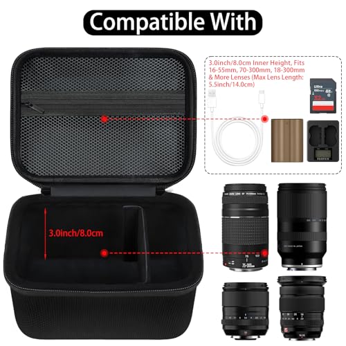 Funda para Cámara Canon AE-1/EOS R6 Mark III/II/Rebel T7 DSLR miniatura 4